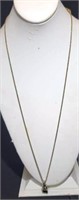 Sterling Silver Necklace 30" l