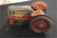 Pressed steel tractor