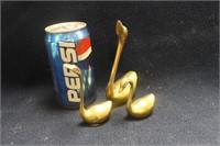 BRASS SWANS DECORATIONS