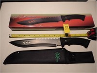 NEW 15'' BOWIE KNIFE W/SHEATH