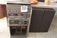 Sears Music Center - Turntable, CD Player,