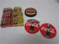 Cocal Cola buttons