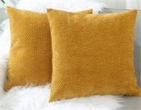 Amity.hy Pillow Covers 12x20" chenille 4 pack