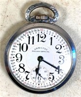 Hamilton Railway Special 21 jewel pocket watch