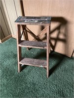 Small wooden ladder