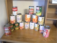 In Date Cans of Food - 17 cans