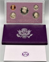 U.S. Mint 1989 Proof Coin Set with COA