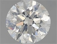 Gia Certified Round Cut .60ct Si2 Diamond