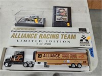 Nascar truck and items