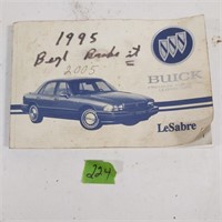 1995 Buick LeSabre owners manual