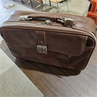 VTG Samsonite Leather Luggage