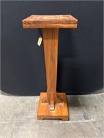 LARGE MISSION STYLE WOOD PLANT STAND
