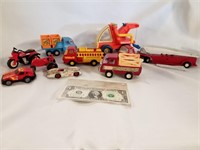 Tonka and buddy L toy trucks