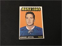 1965 Topps Hockey Card Eddie Joyal
