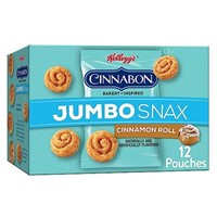 2023 febKellogg's Cinnabon Jumbo Snax, Jumbo Cerea