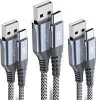 sweguard USB Type C Charger Cable [3-Pack,10ft+6.6