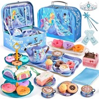 Golray Tea Party Set for Little Girls Frozen Toys