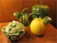 Fruit and Vegetable Jars and Pitchers