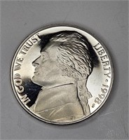 1998 s Gem Proof Jefferson Nickel