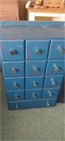 13 drawers cubby 20x 10x 31