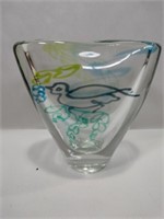 Glass vase 6x6