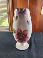 11.5" Laurie Gates floral vase