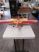 Gas powered model airplane 48 inch wingspan