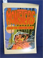 1974 Berni Wrightson Monsters Coloring Book