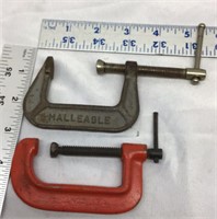 C2) TWO C CLAMPS