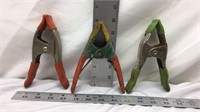 C2) THREE CLAMPS