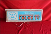 Plastic Westinghouse Lighted Sign
