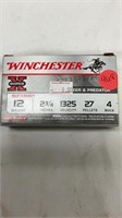 Winchester x super buckshot 12 gauge 2 3/4 inches