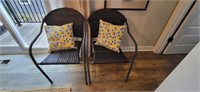 2PC PATIO CHAIRS