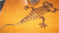 Metal Lizard Wall Art