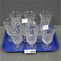 Fostoria America Glass Goblets