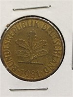 1981 foreign coin