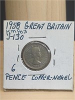 1958 Great Britain foreign coin