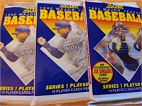 Baseball Sealed Pack Lot of 3 1992 Score