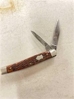 Schrade Walden US made 2 blade pocket knife in