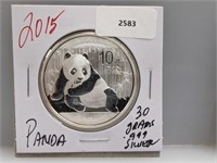 30G .999 Silv Panda 10 Yuan