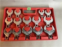 Crow Foot Wrench Set 1 1/16"- 2"