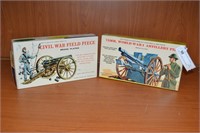 2 Palmer Plastics WWI & Civil War Model Kits