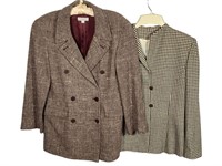 2 Andre Wool Blazers