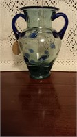 Hand Blown Colombian Vase