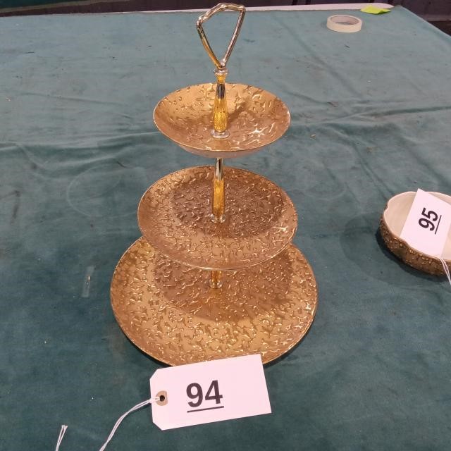 3 Tier Round Serving Tray