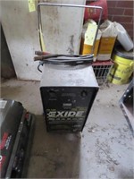 EXIDE BATTERY CHARGER AND STARTER - UNTESTED