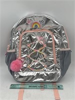 NEW Cat & Jack Rainbow & Silver Backpack
