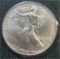 1995-P Uncirculated Silver American Eagle