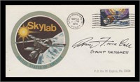 US Stamps Skylab FDC signed by Stamp Designer