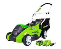 B7687  Greenworks 40V 16" Push Lawn Mower
